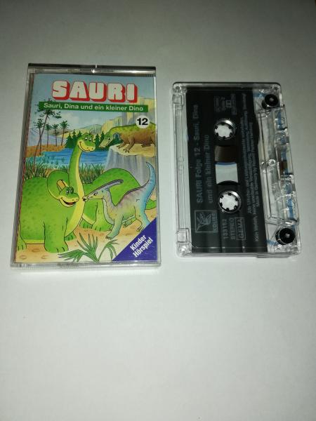 Sauri Folge 12 Dina und ein kleiner Dino Transparent mit Weißen Druck 133152 Kolibri